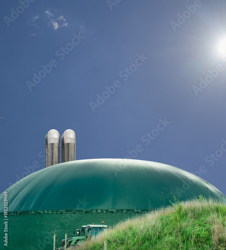 Foto Biogas for district heating networks