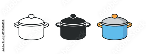 Acting out scenarios depicted as a child-sized cooking pot with two side handles and domed lid, fully defined by its contours