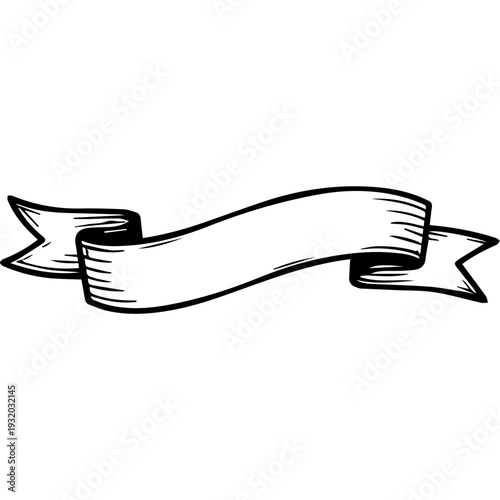 Ribbon Banner Vector