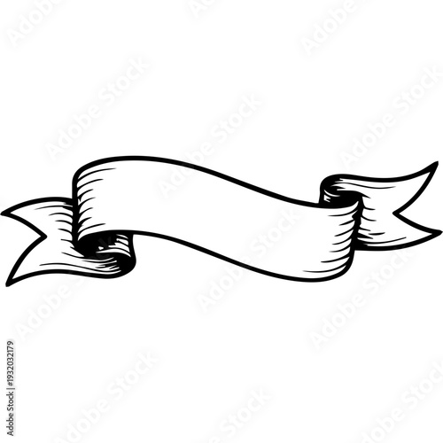 Ribbon Banner Vector