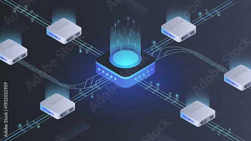 Modern DevOps and CI/CD Workflow Illustration Showcasing Automated Software Delivery Pipelines, Continuous Integration, Continuous Deployment, and High-Efficiency Development Operations
