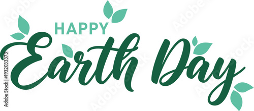 Happy earth day celebrating our beautiful green planet