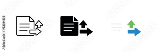 In business support context appears a professional service symbol combining document cues and guidance markers to imply skilled