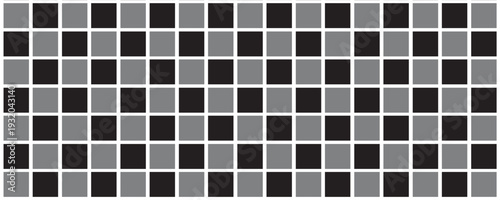 Abstract of geometric background pattern. - Illustration mosaic, gray, square background Geometric Shape, wallpaper, Black and White Color