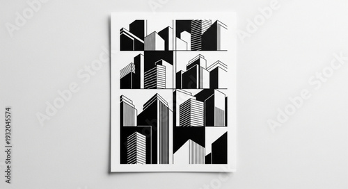 black and white abstract background