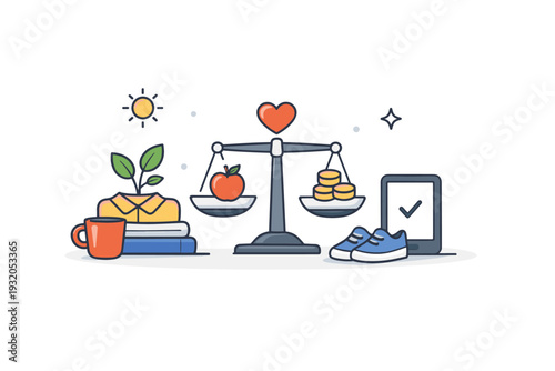 Minimalist lifestyle choices expressing reduced consumption and intentional ownership as a form of ethical living. A peaceful visual metaphor of clarity,