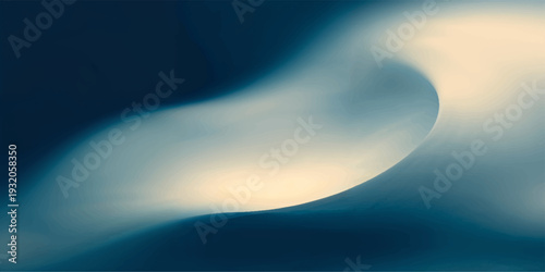 Bright blue sky with shining sun and soft white clouds over a calm ocean horizon