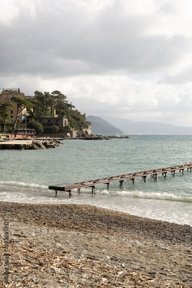 Fototapeta premium view of the beach