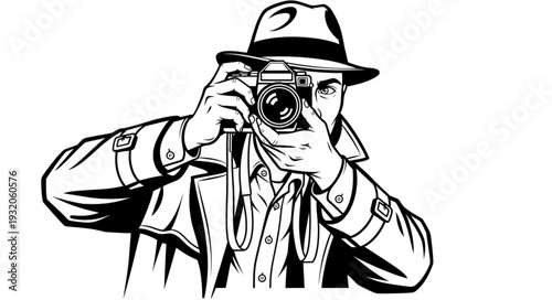 photographer with a camera
