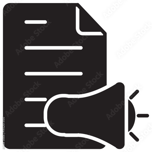 Transcript Solid Icon