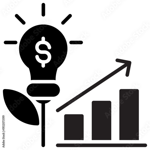 Investment Solid Icon