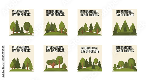 International Day of Forests Poster Collection.