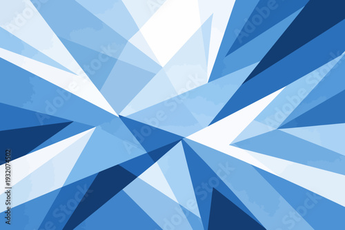 Cristales de hielo geométricos