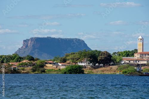 Landscape of Tocantins and some rock formations from Tocantins river - Carolina, Maranhão