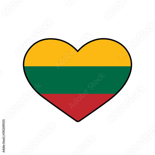 Free Download Heart with the Lithuania flag
Vector heart with the flag on a white background - GFXLoad