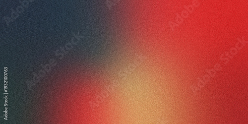 Velvety dark red setting with a vivid red orange illuminated gradient element over black gritty texture, eye catching abstract banner layout
