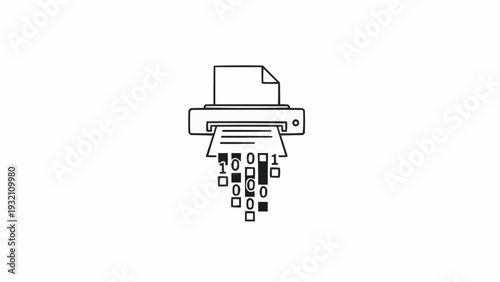 Printer Device Printing Paper Office Equipment.