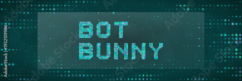 Bot Bunny Digital Logo for AI Chatbot and Automated Customer Support Interface