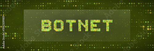 IoT Botnet Malware Attack Visualization for Cybersecurity and DDoS Threat Analysis Background