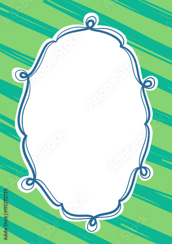 Frame With Doodle Border