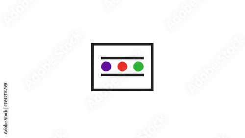 Traffic Light Control Panel Closeup.