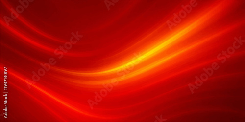 Abstract red silk and satin fabric background featuring soft flowing waves of smooth cloth with a light motion blur pattern for an elegant wallpaper design