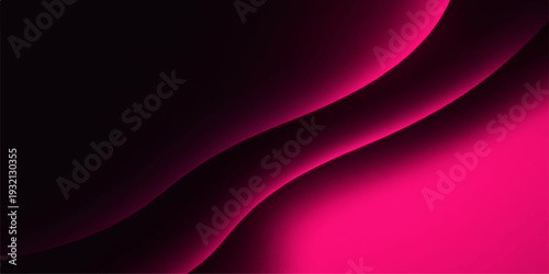 An abstract red wave background features flowing purple lines and glowing textures in a digital art illustration with elegant silk motion and energy
