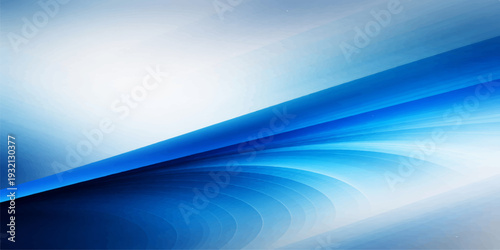 Abstract blue background featuring flowing wave lines and a light motion curve pattern for a modern texture wallpaper illustration