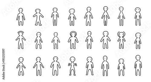 Business growth  icon set for business man