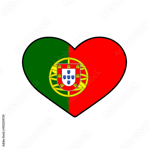 Heart with the portugal flag
Vector heart with the flag on a white background Free Download Heart with the portugal flag
Vector heart with the flag on a white background - GFXLoad