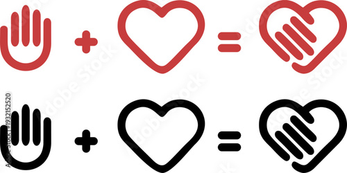 Humanity and Love Equation Icon