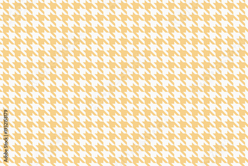 Elegant pale yellow houndstooth pattern.  Perfect for fashion, textile, or website backgrounds. This classic design offers a sophisticated texture and timeless appeal.