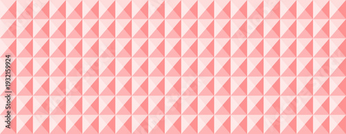 Abstract pastel pink geometric pattern.  Repeating triangles create a textured, modern design ideal for backgrounds, websites, presentations, or textiles.