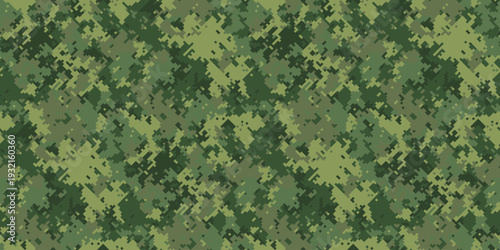 Abstract digital camouflage pattern.  Perfect for backgrounds, textile designs, militarythemed projects, or creating a sense of concealment and mystery.