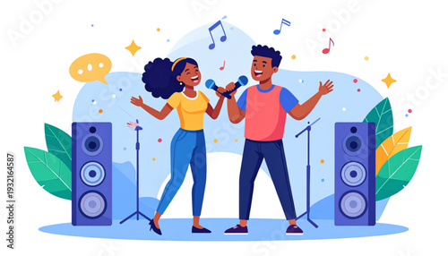 Collaborative team brainstorming session with creative ideas in a modern office setting isolated on transparent background