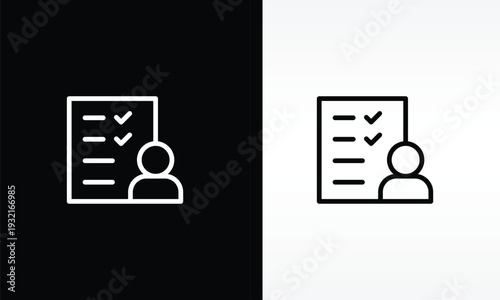 Task Vector, Icon Or Logo Sign Isolated Symbol Illustration