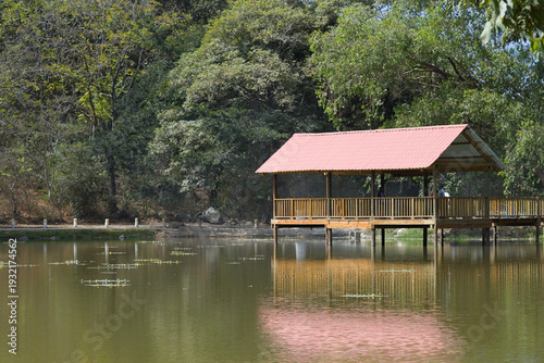 house on the lake