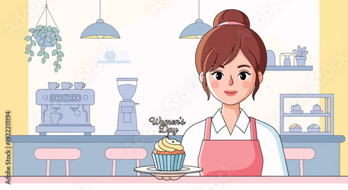 Women Empowerment Celebration Graphic for International Womens Day