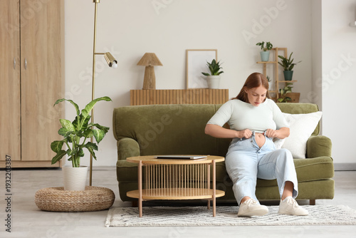 Young troubled overweight w...