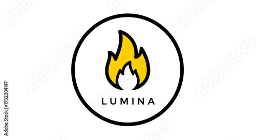 Lumina Logo Design.