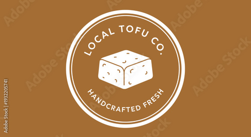 Tofu Logo Design for Local Tofu Company.