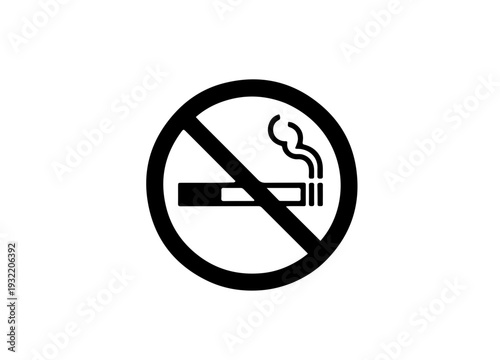 No Smoking Sign Icon