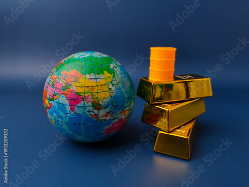 The relationship between gold as a valuable asset and oil as a critical energy resource
