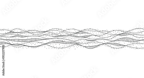 Black and white abstract line pattern for design and art