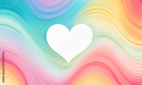 white heart shape silhouett...