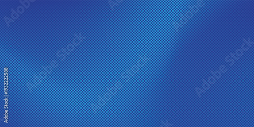Dynamic blue halftone gradient backdrop with smooth fade effect. background design