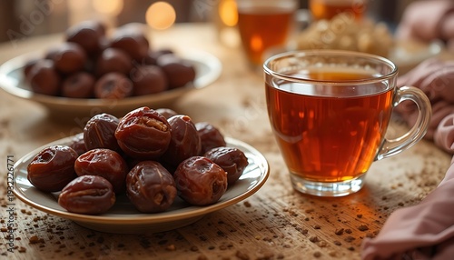 cup of tea and date