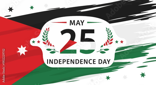Jordan Independence Day Celebration Design 1.