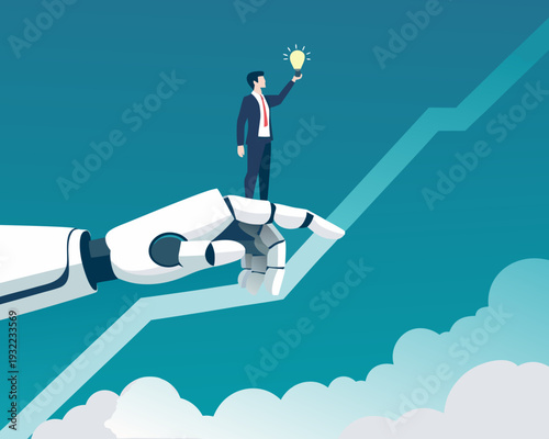 Artificial intelligence supports business growth and innovative ideas