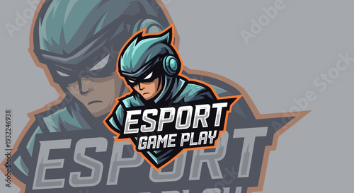 Vintage vector illustration of a retro worker character design featuring a man in a gas mask as a protective symbol icon